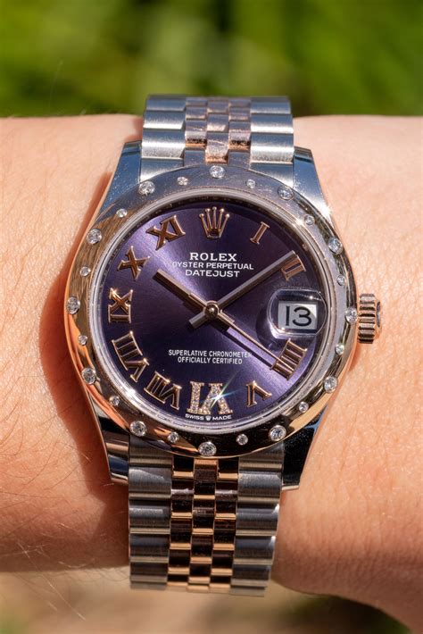 purple rolex